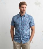 Satin Discharge Print Shirt - Image 2