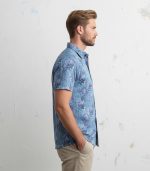 Satin Discharge Print Shirt - Image 5