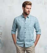 Printed Corduroy Shirt