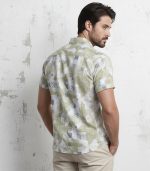 Printed Stretchable Cotton Shirt - Image 5