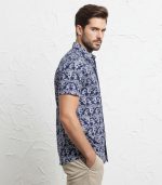 Printed Corduroy Shirt - Image 3