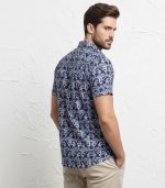Printed Corduroy Shirt - Image 4