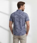 Printed Corduroy Shirt - Image 9