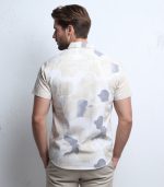 Printed Stretchable Cotton Shirt - Image 6