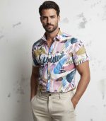 Printed Popcorn Shirt